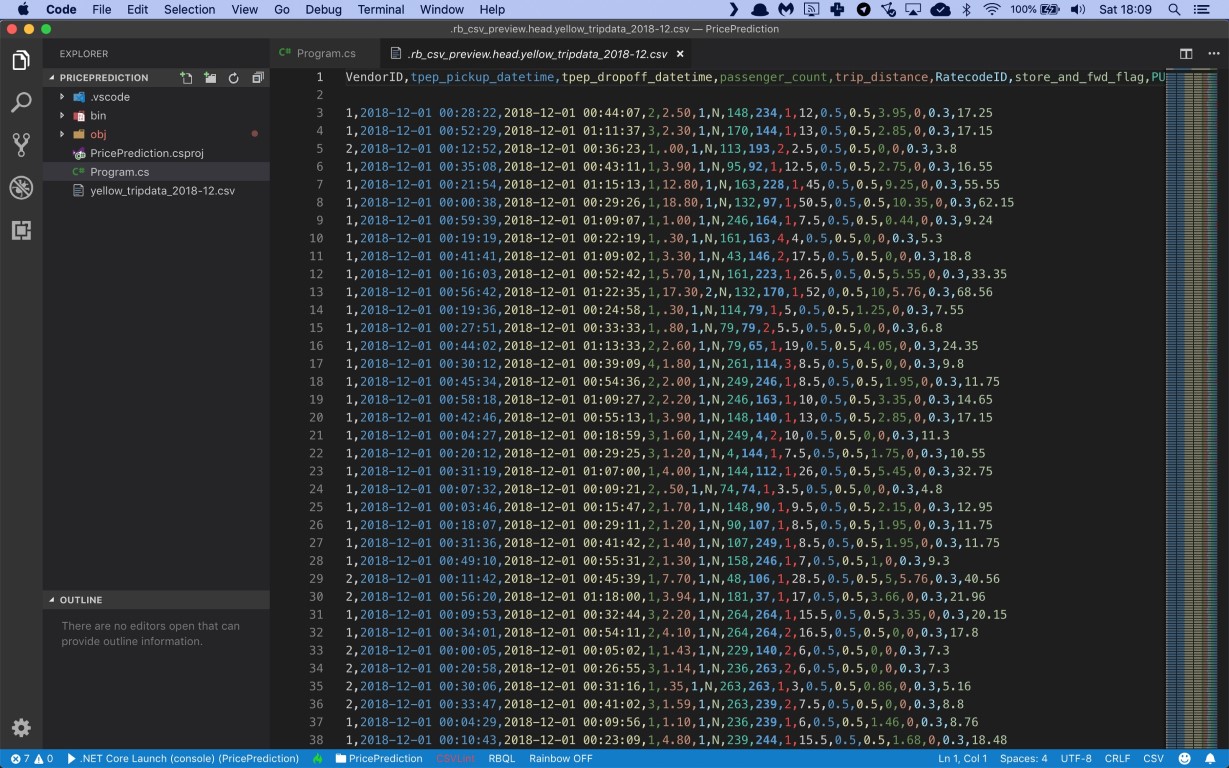 New York TLC Dataset